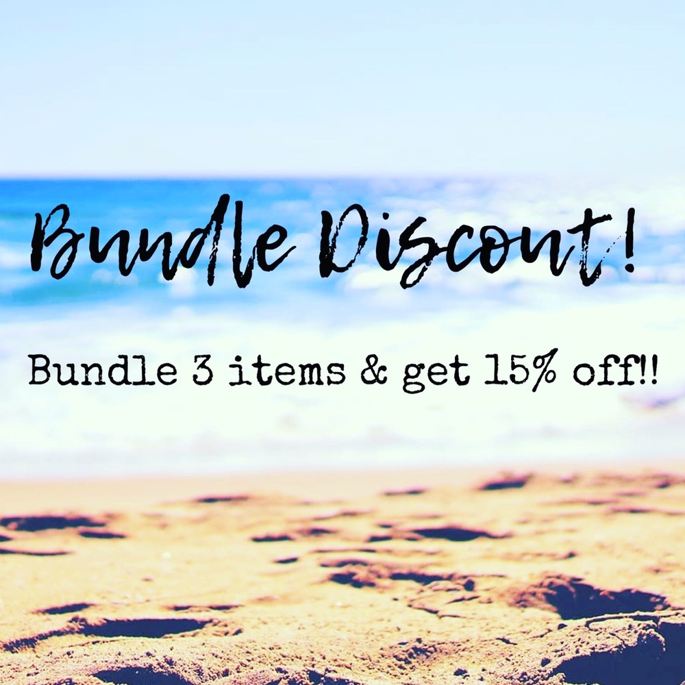 🌟⭐️💥Bundle 3 items = 15% Off 🌟⭐️💥